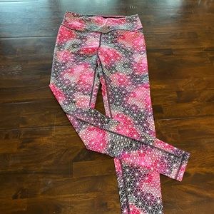 Victoria’s Secret leggings - pretty pink geometric